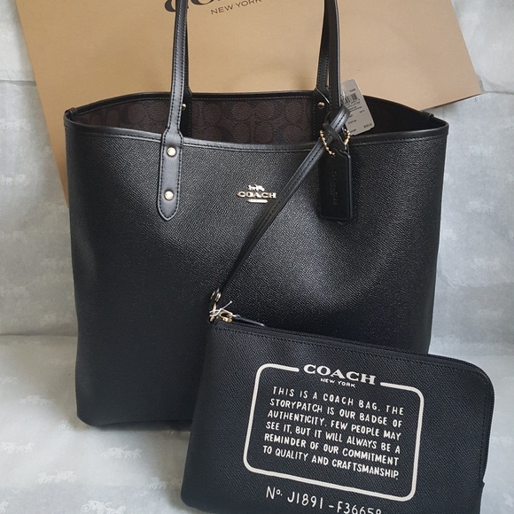 Coach Reversible City Tote - Picture 2 of 4